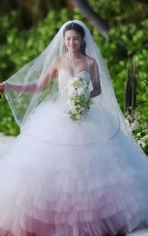 女明星婚纱集锦,李宇春穿婚纱你见过吗,刘亦菲美得多少人想娶!