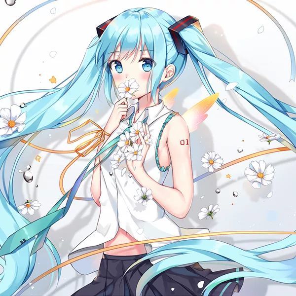 动漫头像 初音未来