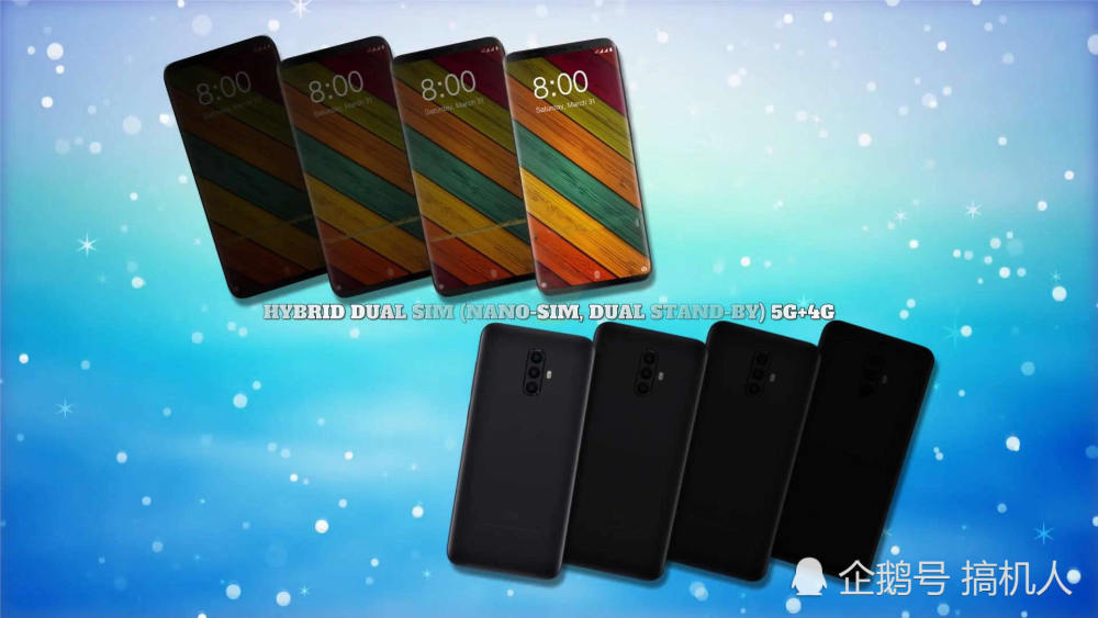 米粉最期待小米Mix3概念图:5G网络+5镜头+10