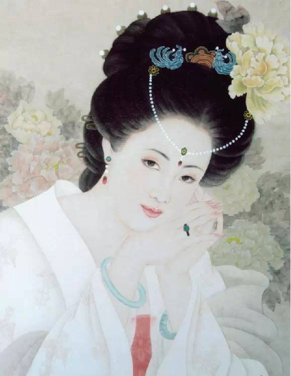 高颧骨,内地,妆容,杨贵妃,唐朝