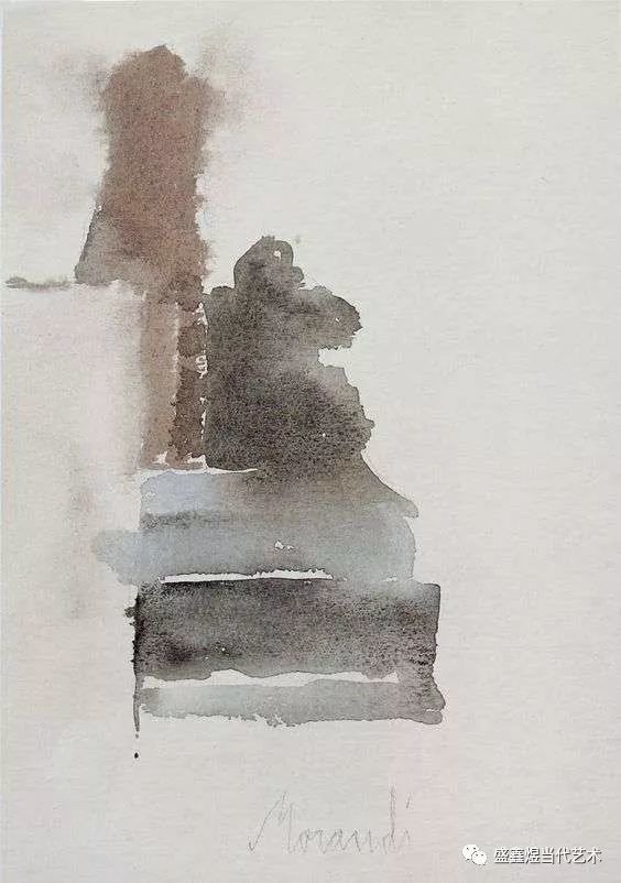 莫兰迪的水彩画:朴实的张扬