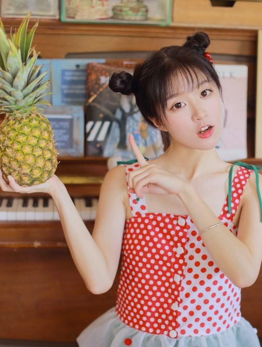 活泼可爱的女生质灵动清纯美女图片!