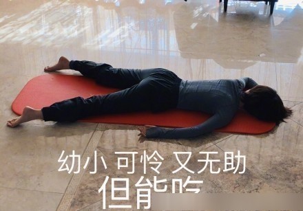 王珞丹健身,粉丝们将她ps成了表情包