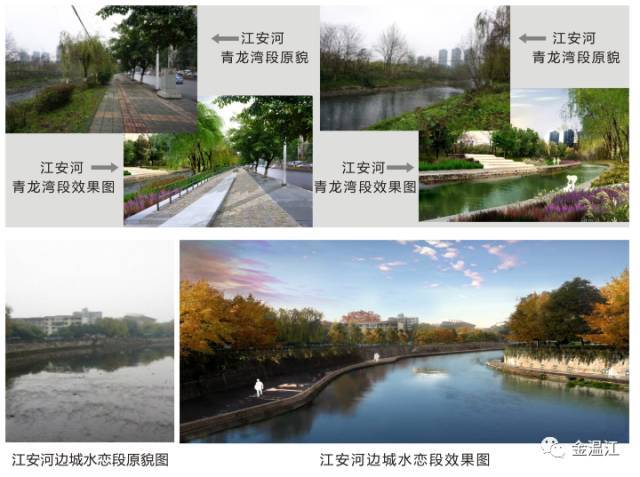亲水公园,文化广场,生态湿地,温江江安河水环境治理最新进展曝光