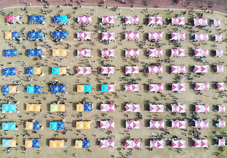 壮观!漯河这场招聘会让1200多名毕业生当场找