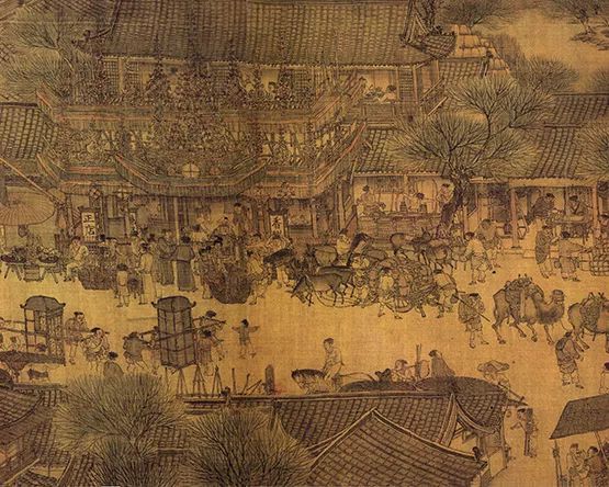 流传度最广的一幅画,萃花想十个人里可能有八个人会回答是《清明上河