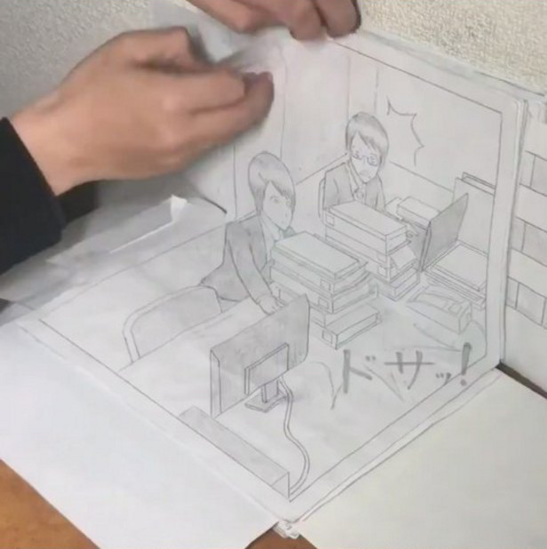社畜的悲惨下场！日本网友自制漫画版《社畜笔记》