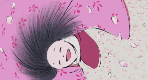 甚至又为了一个颜色讨论过6,7个小时 《辉夜姬物语》 的主要人物设计