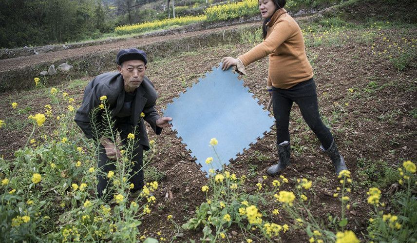 儿子打工女儿出嫁,驼背老人与孕妇儿媳共同守