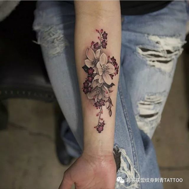 3d 鲜花-纹身 图片