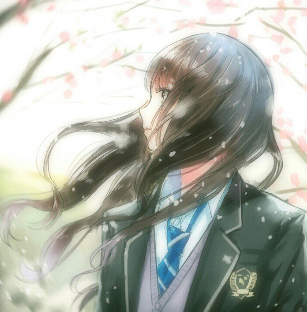 看向远方,对未来充满希望的女孩!