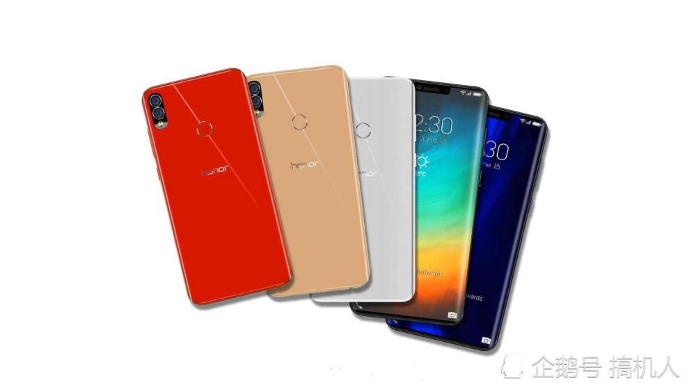 华为荣耀X概念图:这不就是曲面屏的iPhoneX吗