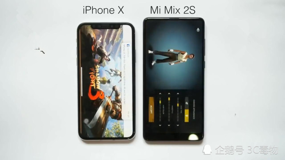 两部旗舰手机性能测试 iPhoneX差小米MIX2S这