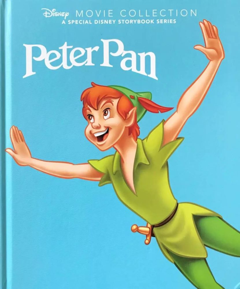 这本绘本是高阶版本的peter pan电影故事.