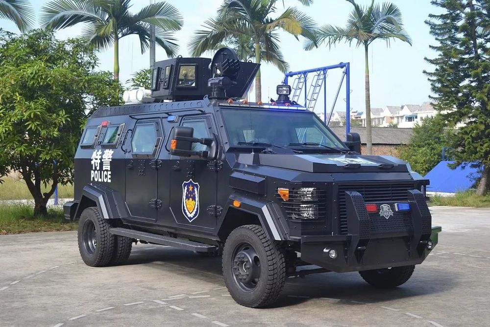 玉林巡特警特种车辆系列介绍之一:"虎式"装甲防暴车