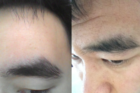 扫帚眉型一般尾部会比较发散,眉毛尾部会变得比较凌乱,这在很多面相