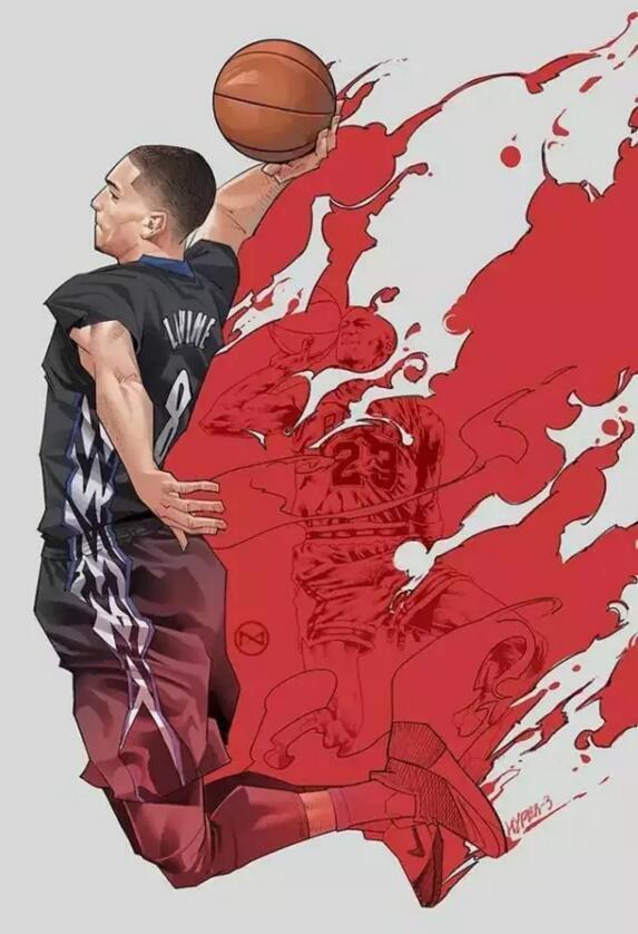 漫画版NBA球星 最强火箭阵吓死宝宝