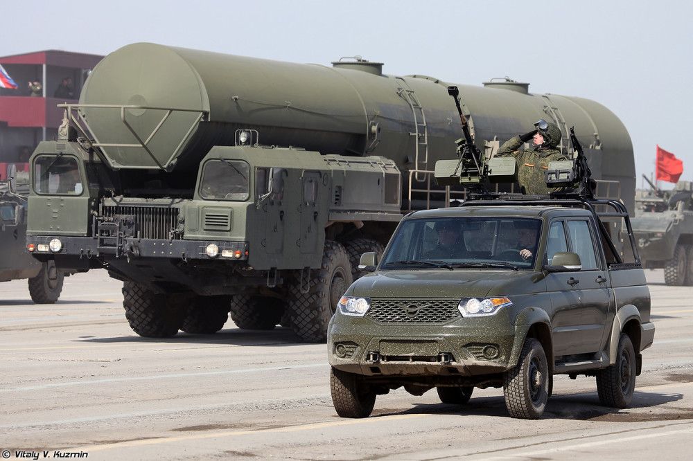 2018俄罗斯胜利日大阅兵彩排:大批先进装备抢