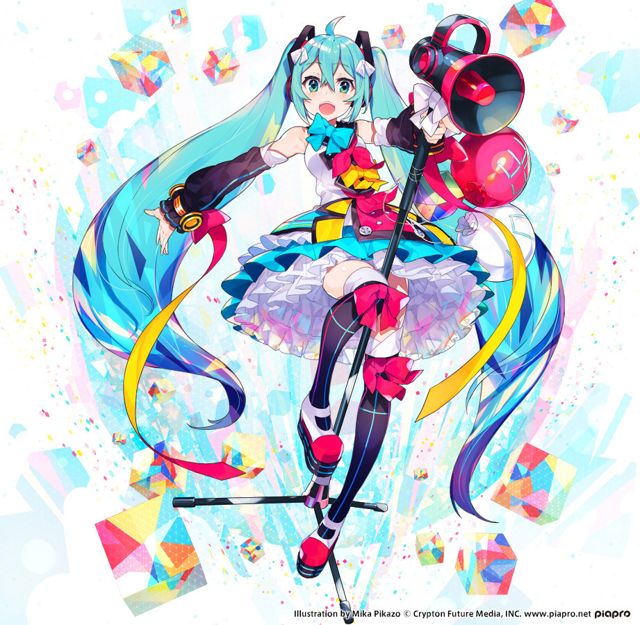初音未来“MAGICAL MIRAI 2018”主视觉图公开