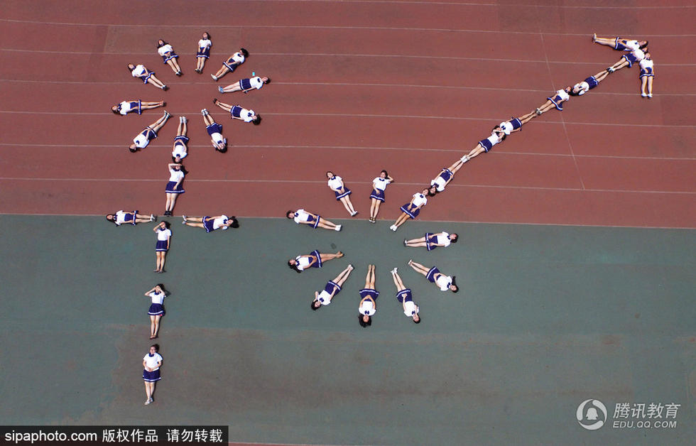 外语系妹子毕业照,放眼望去全是腿