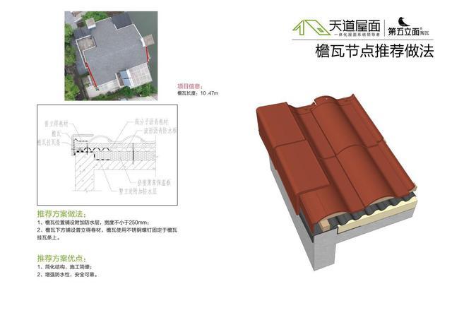 檐瓦节点做法