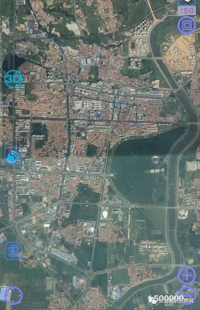 潞城市卫星地图▽
