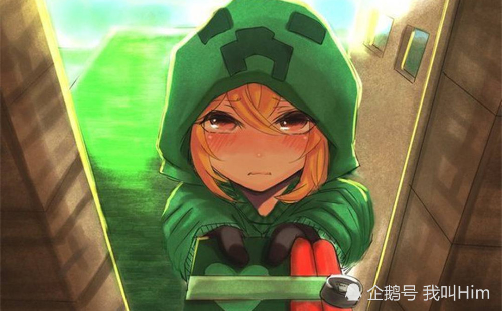《我的世界》苦力怕变成了性感的萌妹纸,未满18岁禁止