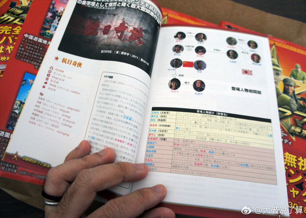 21部抗日神剧丢脸到日本了,日本出版中国抗日