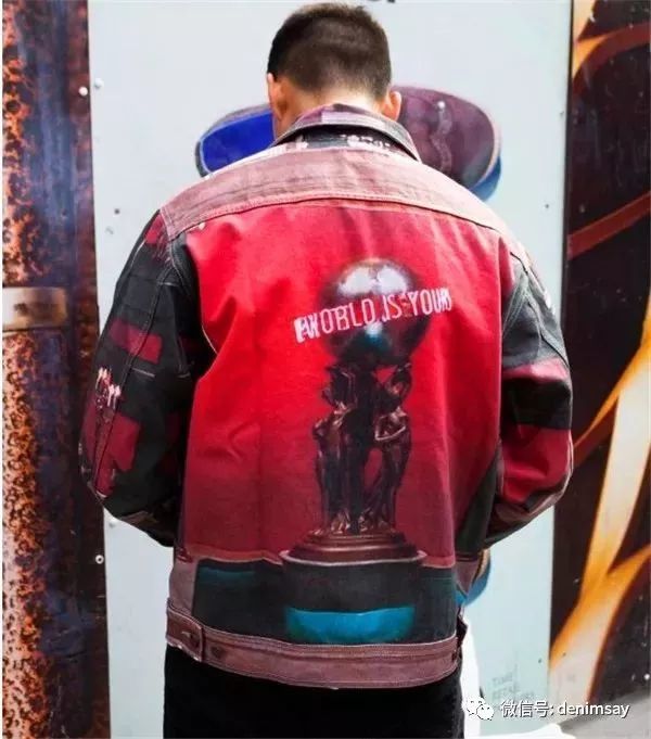 supreme和lv联名外套,lvsupreme联名牛仔外套 炒到59999元!潮牌supreme与大牌lv联名的牛仔外套