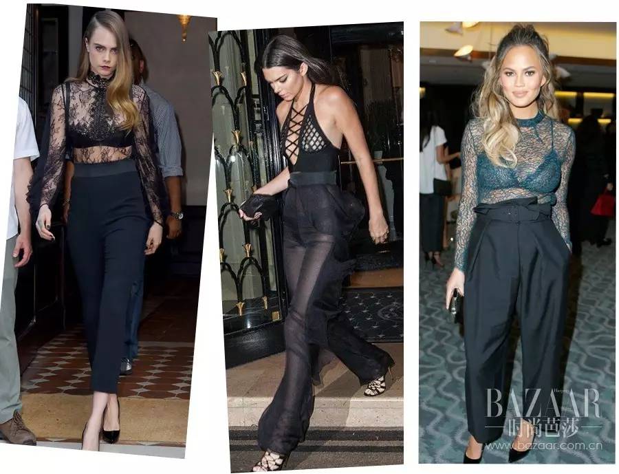 每日一搭时间到!晒不黑又性感的透视装，看透时髦小心思！