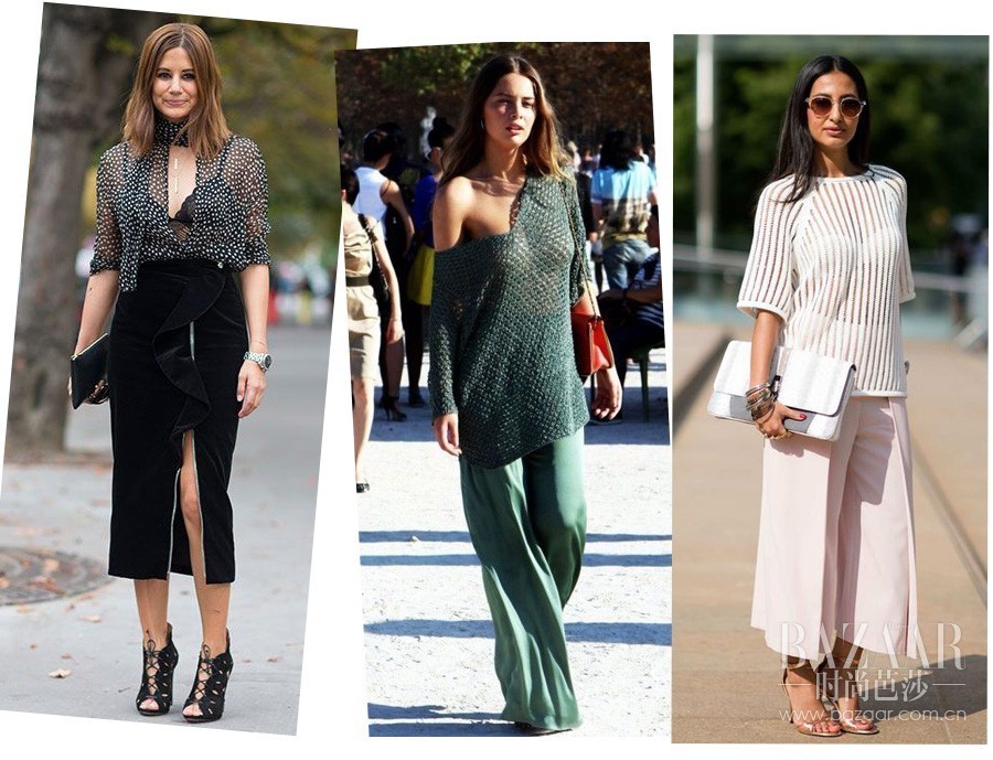 每日一搭时间到!晒不黑又性感的透视装，看透时髦小心思！