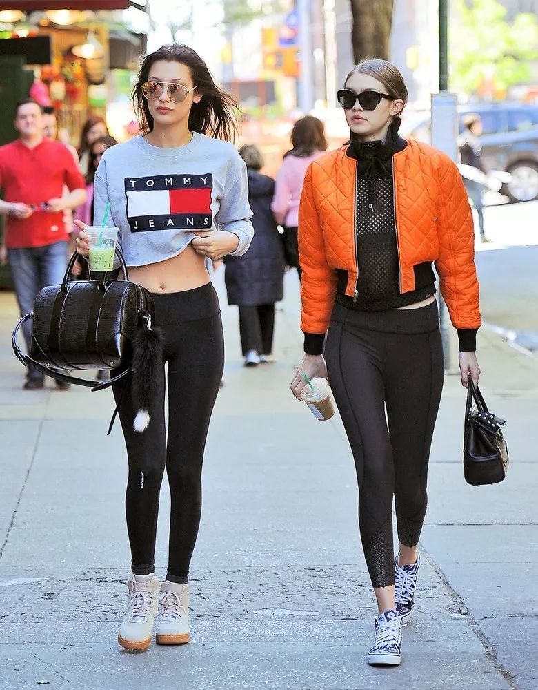 你躲在健身房穿的衣服 潮人们都穿上街了