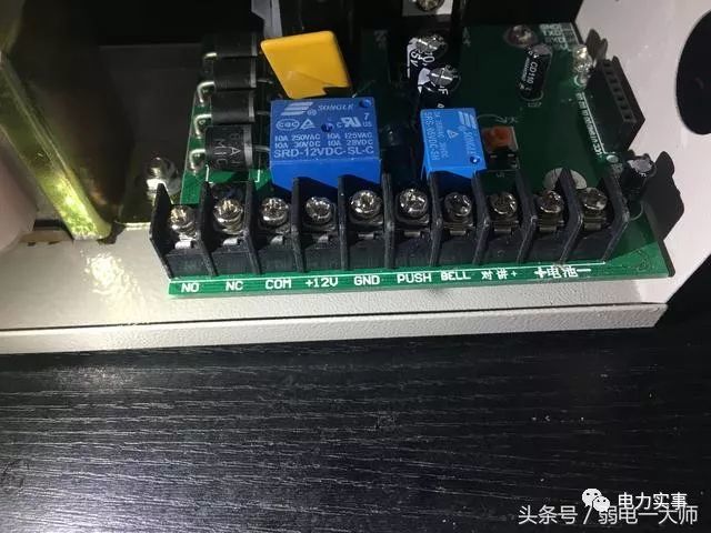 门禁系统现场接线图,简单易懂!