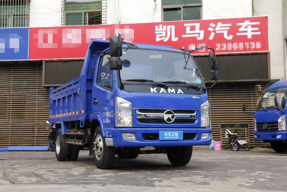 凯马汽车在深圳销售的这款蓝牌自卸车型受到不少用户的青睐,一方面是