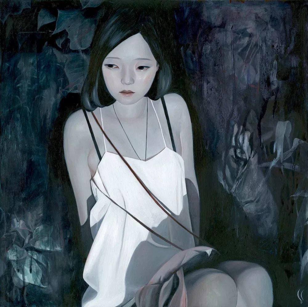 豆腐丝(doufusir) 现居美国的韩国画家 joanne nam 最擅长使用冷色调