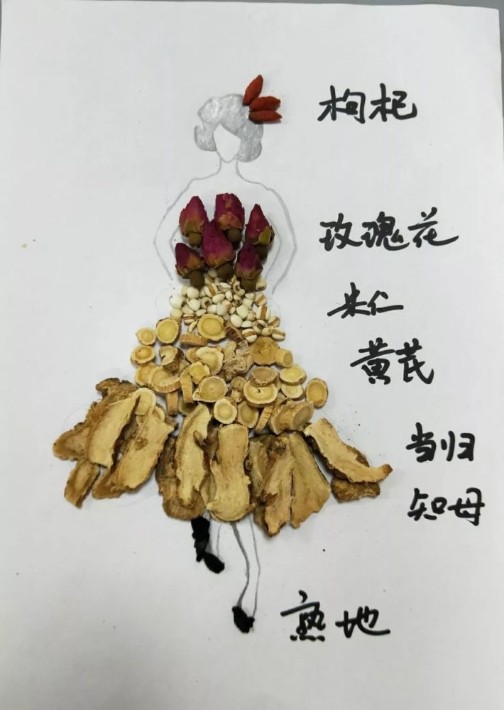 90后美女因2张中药方子走红 用药做画