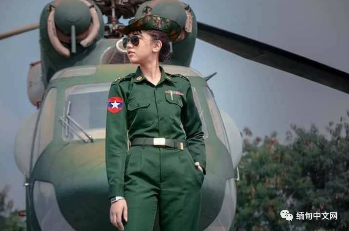 缅甸6名女兵正式成为飞行员,穿上军装的她们太酷太迷人!
