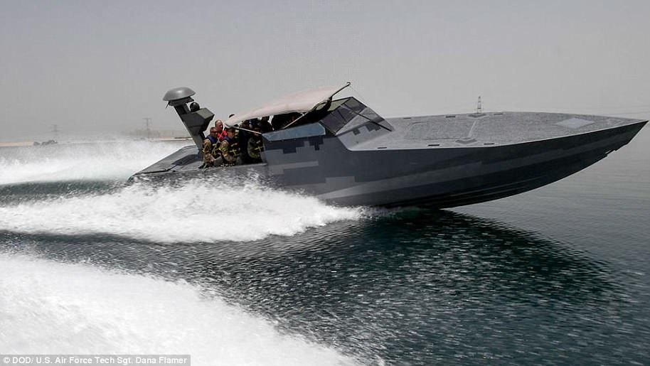 空投高速隐身快艇,美海豹特种部队试验新战法