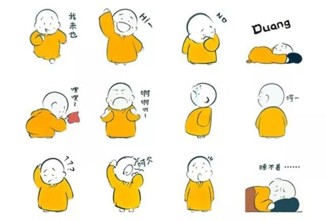 值得拥有的佛系表情包大盘点!超萌可爱的乐山大佛也上线了