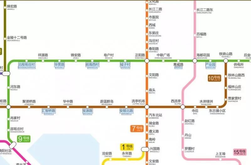 (青岛地铁发布的青岛地铁远景规划图)