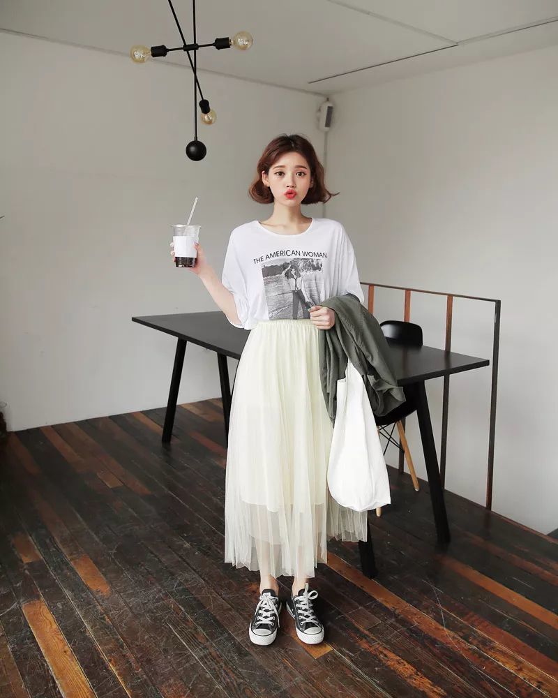 2018半身长裙搭配 打造气质女神