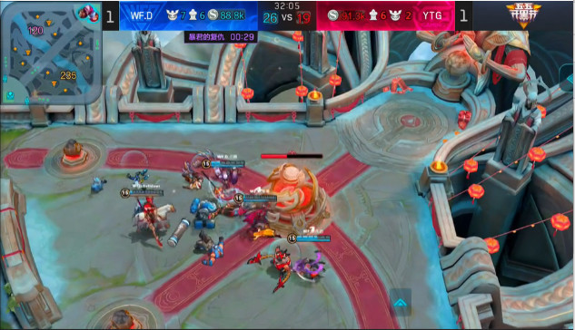 KPL4月28日第2场:兰博干将莫邪高伤秀全场!W