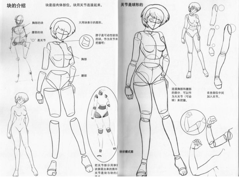 动漫人物,绘画技巧