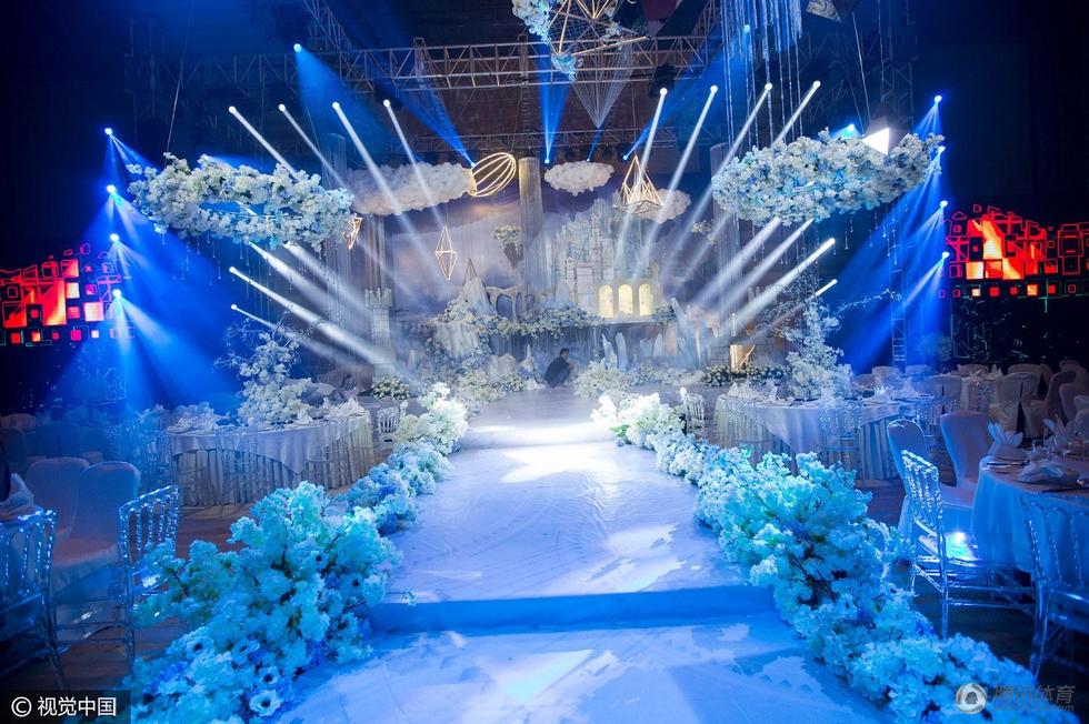 范志毅婚礼现场曝光 梦幻似童话世界