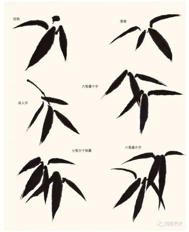 竹子画法教程