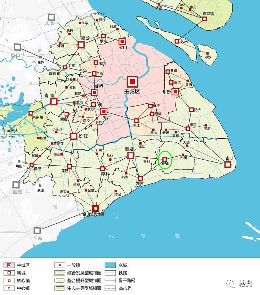 上海2035重新划分上海各个地段等级