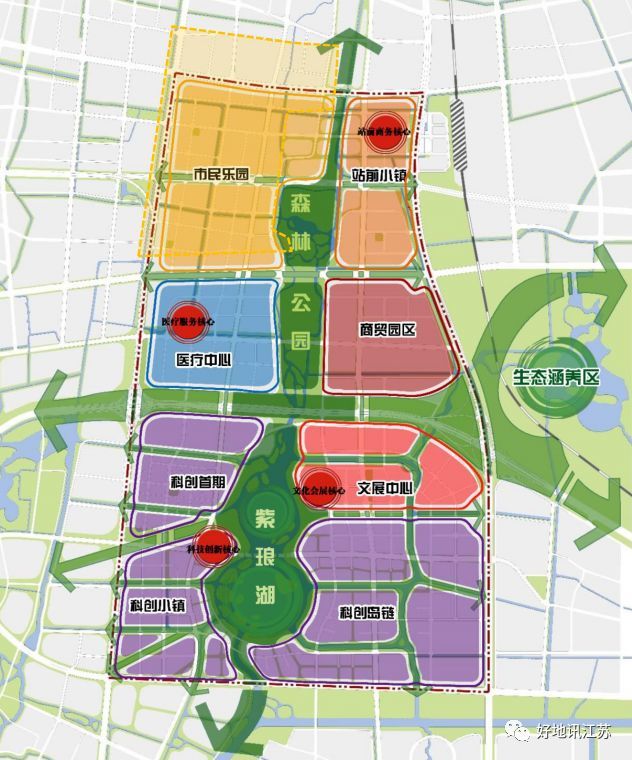 新崛起的南通中创区,2018有哪些地块拟出让?