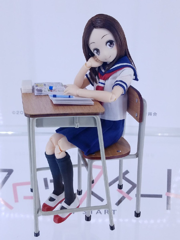 《擅长捉弄人的高木同学》推出高木同学可动娃娃