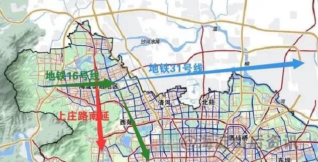 聊聊山后规划中的地铁线路--地铁31号线