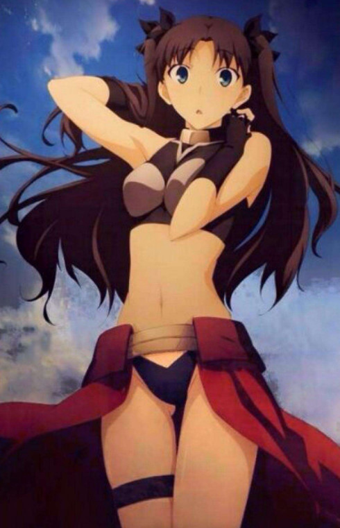 fate 远坂凛 腿玩年的梗就是从她这儿来的